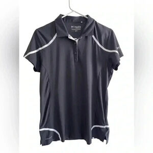 Columbia Golf Gray Polo, Women's Medium, Excellent Condition!